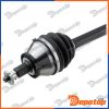 Demi-Arbre de Transmission MTM droite pour VW | NPW-VW-205, 6Q0407272CL